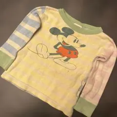 DENIM DUNGAREE ミッキーマウス　ロンT