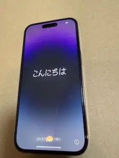 Apple iPhone 14 Pro 256GB本体ディープパープル