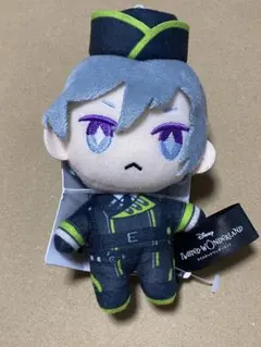 ツイステッドワンダーランド　寮服マスコット　ディアソムニア寮　シルバー