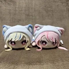 ヒメヒナ HIMEHINA　ぬいぐるみ HIMEHINA ヒメヒナ パペットぬいぐるみ 2種セット ラウンドワン