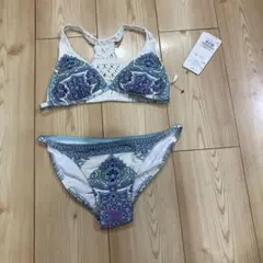 dazzle beachペイズリー柄セパレート水着
