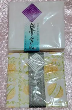 ３枚　白雪ふきん　 高級蚊帳生地使用　 2枚入り＋１枚　メリーさんのひつじ