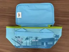 Trader Joe's ライトブルー　ミニ　クーラーバック　トレダージョーズ