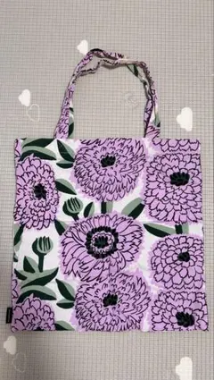 marimekko 花柄トートバッグ