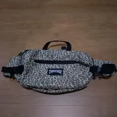 THRASHER ヒョウ柄 ボディバッグ
