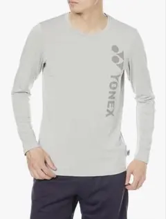 YONEX 長袖 Tシャツ Sサイズ グレー
