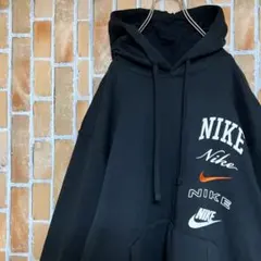 00s 90s NIKE oldnike ゴツナイキ パーカー ジップパーカー 90s 00s OLD NIKE ゴツナイキ ジップパーカー サーマル tシャツ