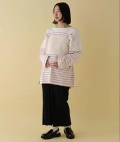 レプシム lepsimマタニティ 「産前・産後対応」ビスチェボーダーチュニック