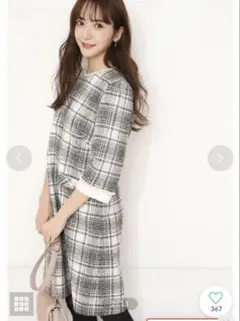 Apuweiser-richeアプワイザーリッシェ ツイードパール　ワンピース