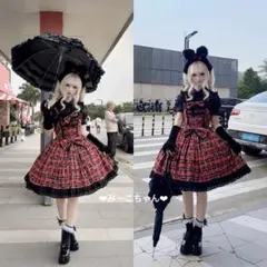 ScarletDoll 2点セット　ゴスロリ　しゅくれどーる　ロリィタ　ロリータ