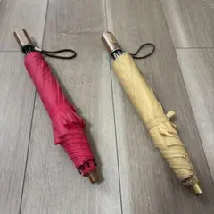 レディース　折りたたみ傘 2本セット