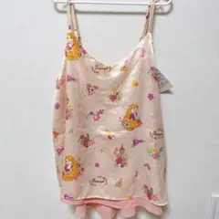 新品タグ付き　ディズニー♡ラプンツェル　サテンキャミソール♡Mのサムネイル