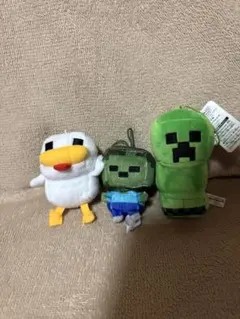マインクラフト マスコット 3体セット