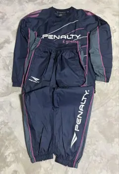 PENALTY ピステ上下セット ネイビー×ピンク Lサイズ