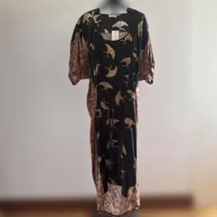 DRIES VAN NOTEN イチョウ柄 ロングワンピース 38 新品未使用のサムネイル