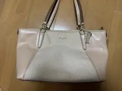 COACH 2way ショルダーバッグ クロコ型押し バイカラー - メルカリ