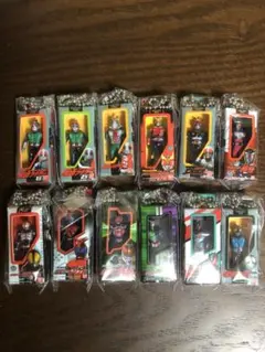 【12種】仮面ライダー ソフビパッケージチャーム コンプリートセット