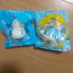 Aflac いちばんダック オールインダック ぬいぐるみ2体セット