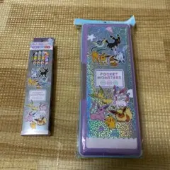 ポケットモンスター 筆箱 鉛筆 11本 赤1本