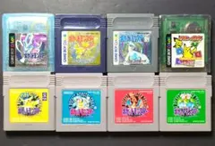【ソフト単品】ポケットモンスター　ゲームボーイソフト　8点セット②　動作確認済み