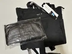 アニエスべー マザーズバッグ 2wayトートバッグリュック ペアレンツバッグ