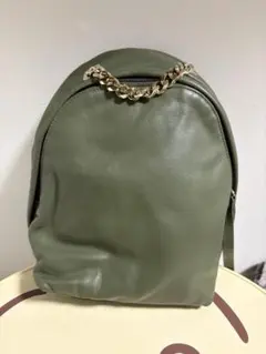 FURLA スパイバッグ 2wayレザーリュック カーキ