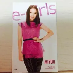 E-girls☆MIYUU トレカ