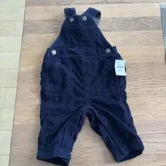 baby GAP ネイビーオーバーオール 3-6ヶ月　コーデュロイ　50cm