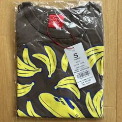 【新品未開封】オジコ Tシャツ ドクターイエロー バナナ 茶色　男女兼用Sのサムネイル