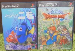 PS2 ドラゴンクエスト8 & ファインディング・ニモ