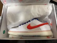 Nike Dunk Low ホワイト/レッド/ブルー 2023年モデル