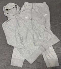 NIKE ナイキ スウェット セットアップ ライトグレー M