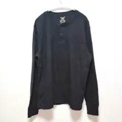 美品⭐フェイデッドグローリー ヘンリーネック 長袖 XL 黒 ビッグサイズのサムネイル