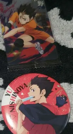 ハイキュー yummy マスコット 缶バッジセット