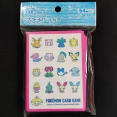 ポケモンカード デッキシールド サイコソーダ リフレッシュ 総柄 64枚