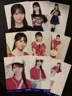 乃木坂46 黒見明香　Tシャツ 東京コーデ Special 9種コンプ　生写真