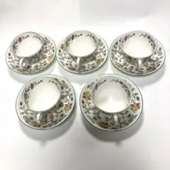 ミントン　ハドンホールC&S 5客セット