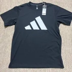 新品adidasメンズ半袖Tシャツ　ビッグロゴ　Lサイズ　黒