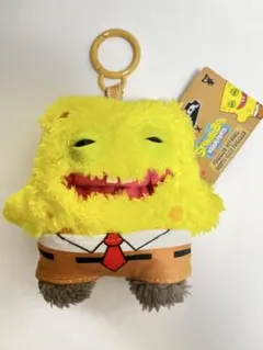 【新品】FUGGLER キーリング　ぬいぐるみ　スポンジボブ　ファグラー