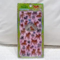 バンビ　プチドロップステッカー