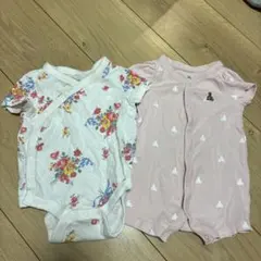 baby GAP ロンパース 0-3ヶ月 花柄・クマ柄