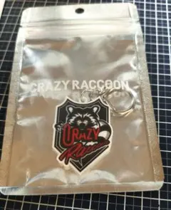 未開封品　CrazyRaccoon CRストア　ロゴ　キーホルダー