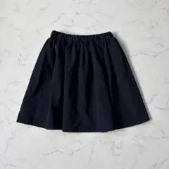 Discoat/フレアスカート/F/ネイビー/ギャザー/ウエストゴム/大人可愛い