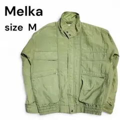 Melka Swedenオリーブグリーン ジャケット ヴィンテージ Mサイズ