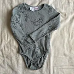 ZARA 花柄ロンパース 3-4歳用 水色