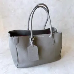 未使用級 ロンシャン Longchamp ロゾ トートバッグ シボレザー レザー