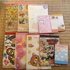 d*3様 平成レトロ　平成女児　メモ帳　サンエックス含む