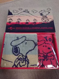 スヌーピー　タオルセット　日本生命