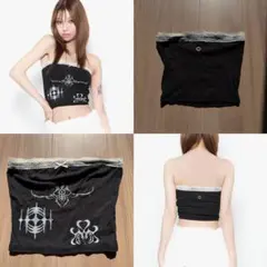 theredthread S strap bare topsブラック - メルカリ