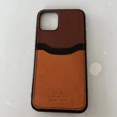 b3Labo iPhone用 レザーケース バイカラー